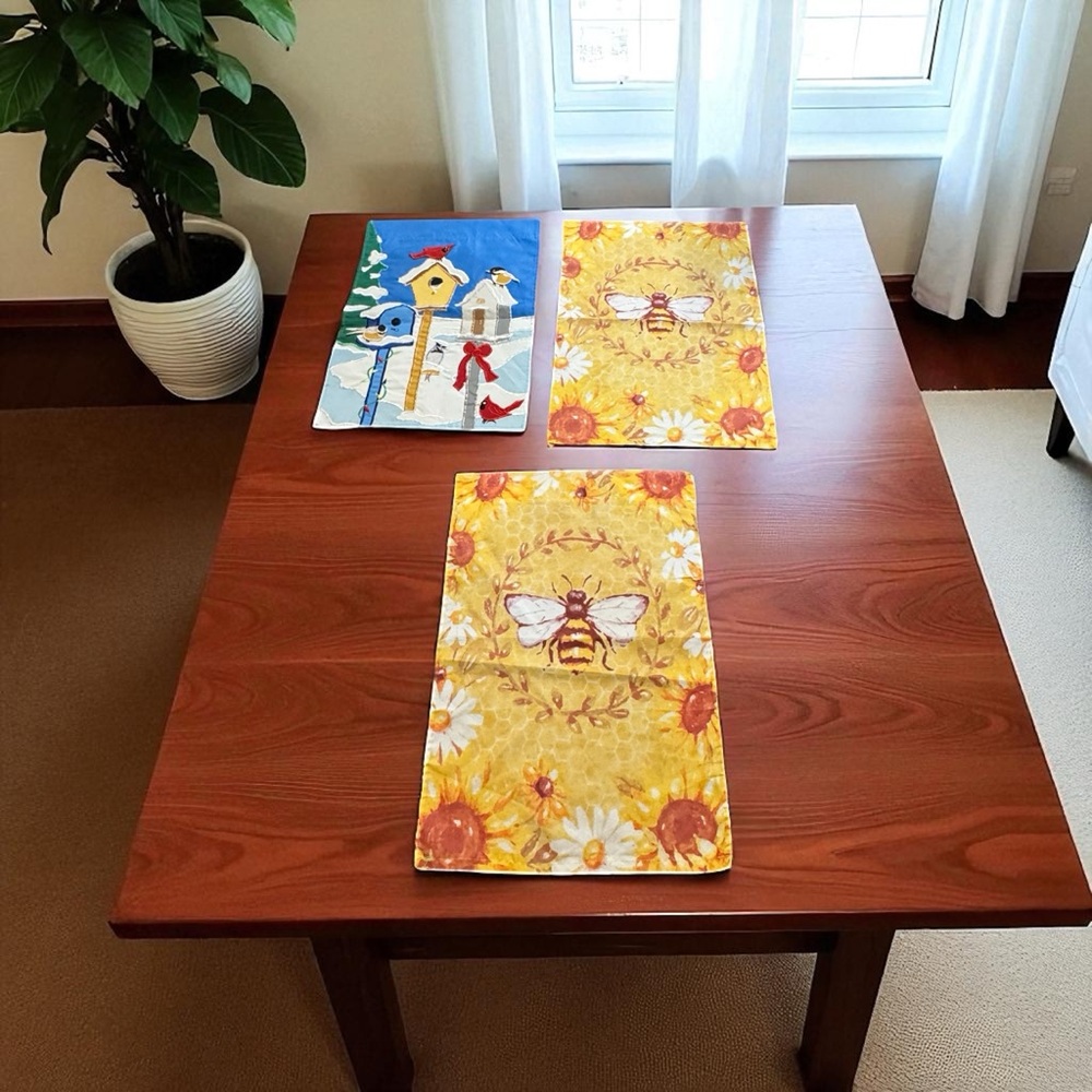 Set of 3 Outdoor Flags